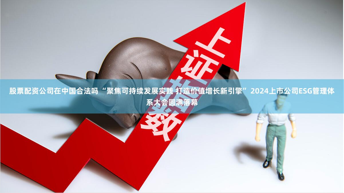 股票配资公司在中国合法吗 “聚焦可持续发展实践 打造价值增长新引擎” 2024上市公司ESG管理体系大会圆满落幕