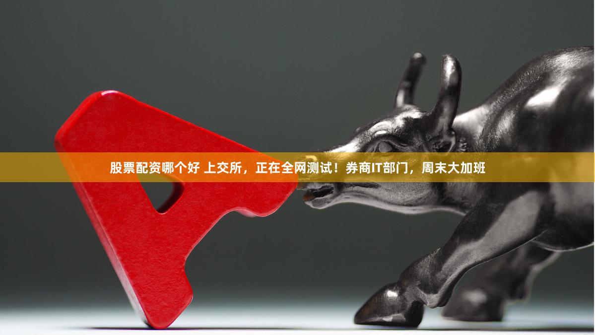 股票配资哪个好 上交所，正在全网测试！券商IT部门，周末大加班